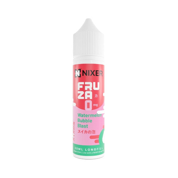 Nixer X Fruza - 30ml - Watermelon Bubble Blast - Longfill
