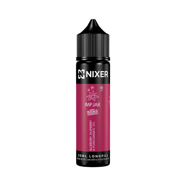 Nixer X Imp Jar - 30ml - Blueberry, Raspberry & Pomegranate - Longfill