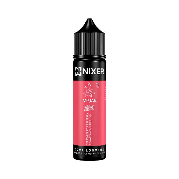 Nixer X Imp Jar - 30ml - Strawberry, Raspberry & Watermelon Ice - Longfill