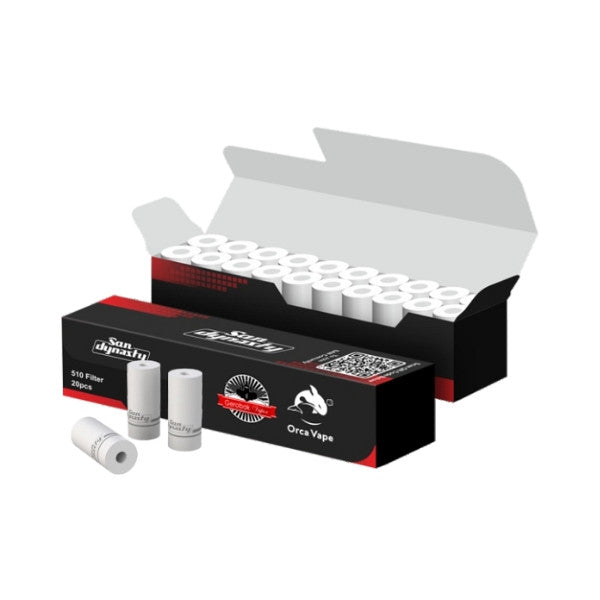 San Dynasty Filter Tips - 20 Pack [510]