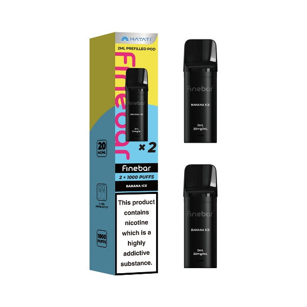 Hayati Finebar Replacement Pod - 2 Pack
