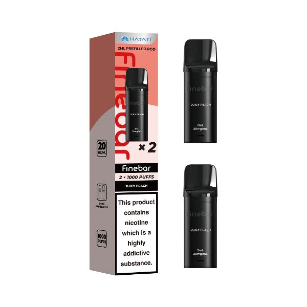 Hayati Finebar Replacement Pod - 2 Pack