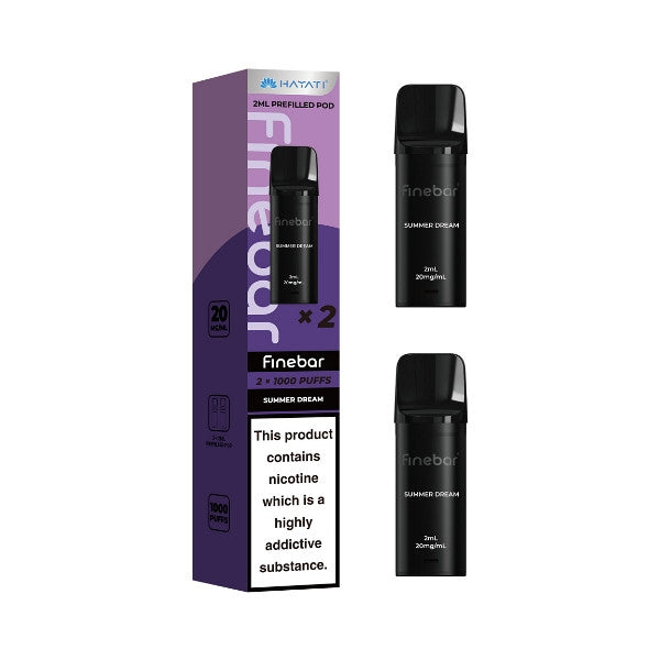 Hayati Finebar Replacement Pod - 2 Pack