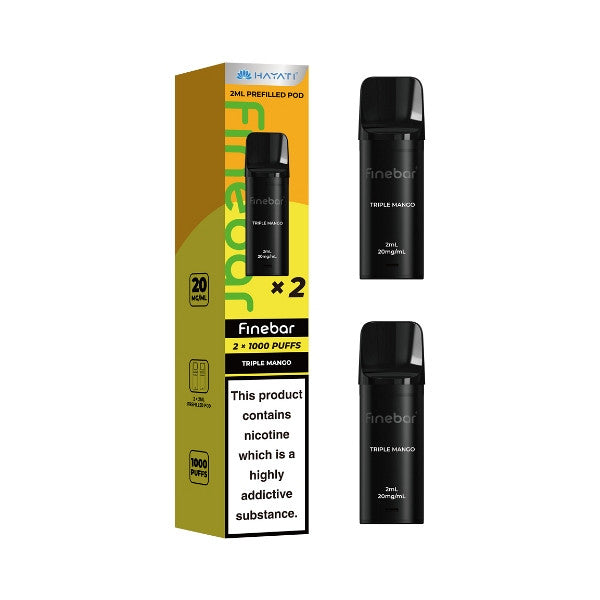 Hayati Finebar Replacement Pod - 2 Pack