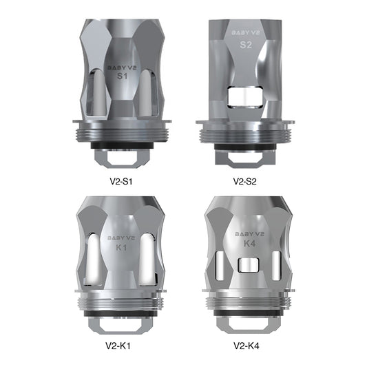 Smok TFV8 Baby V2 Coils - 3 Pack [Stainless, S2]-0