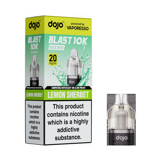20mg DOJO BLAST 30K Prefilled Pro Pod (Powered by Vaporesso)