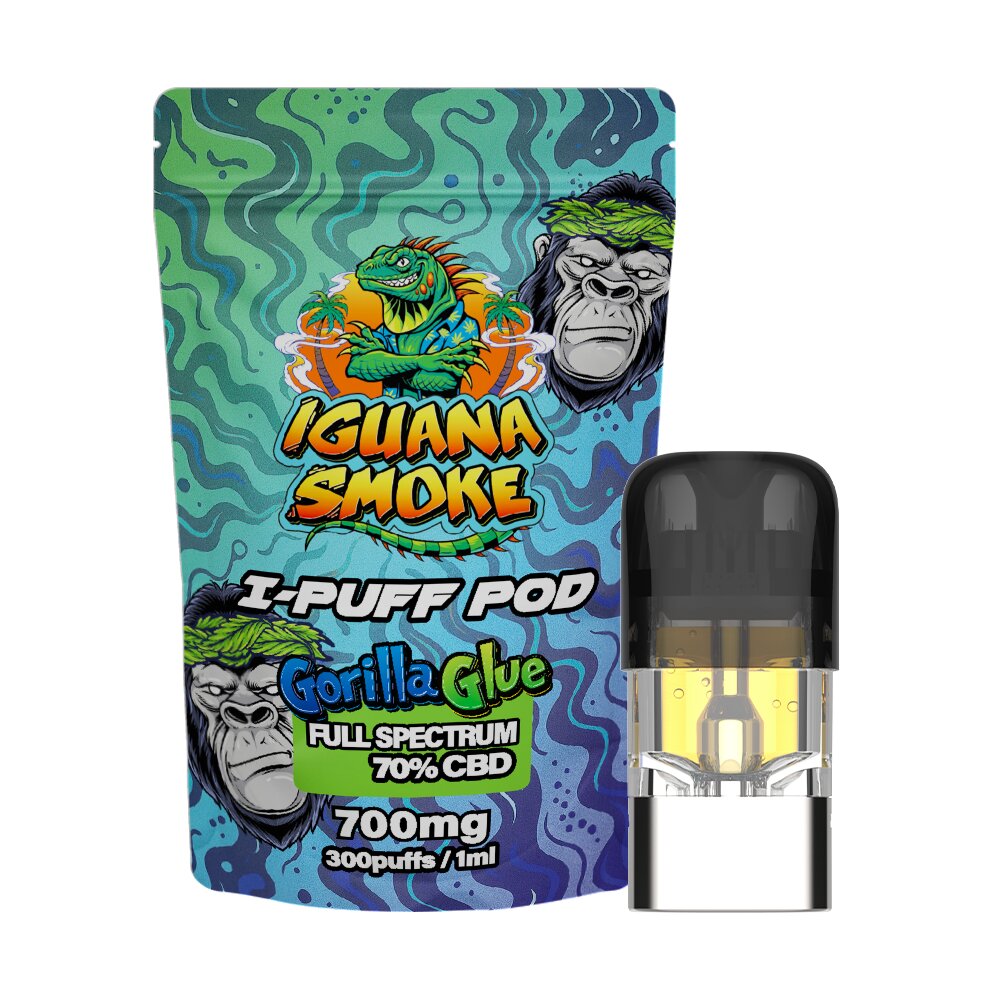 Iguana Smoke CBD I-Puff Replacement Pod