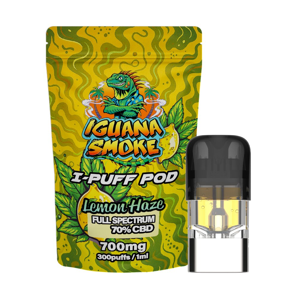 Iguana Smoke CBD I-Puff Replacement Pod