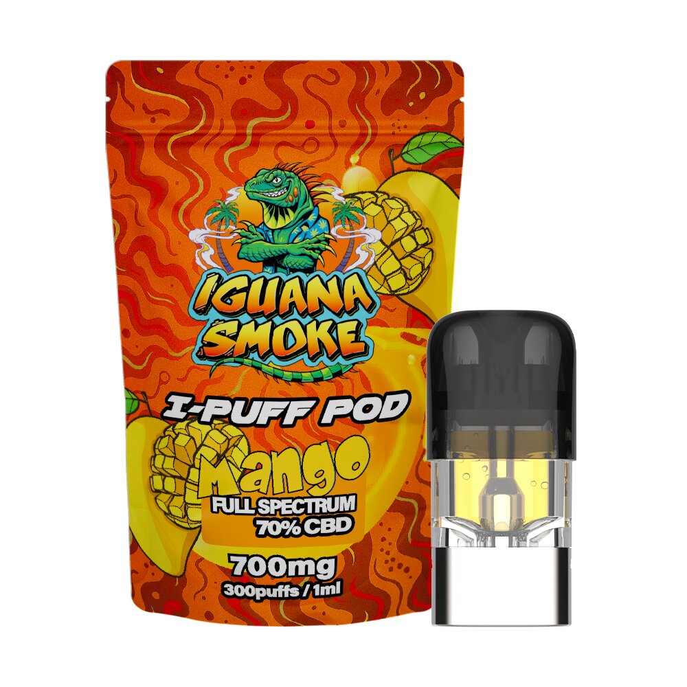 Iguana Smoke CBD I-Puff Replacement Pod