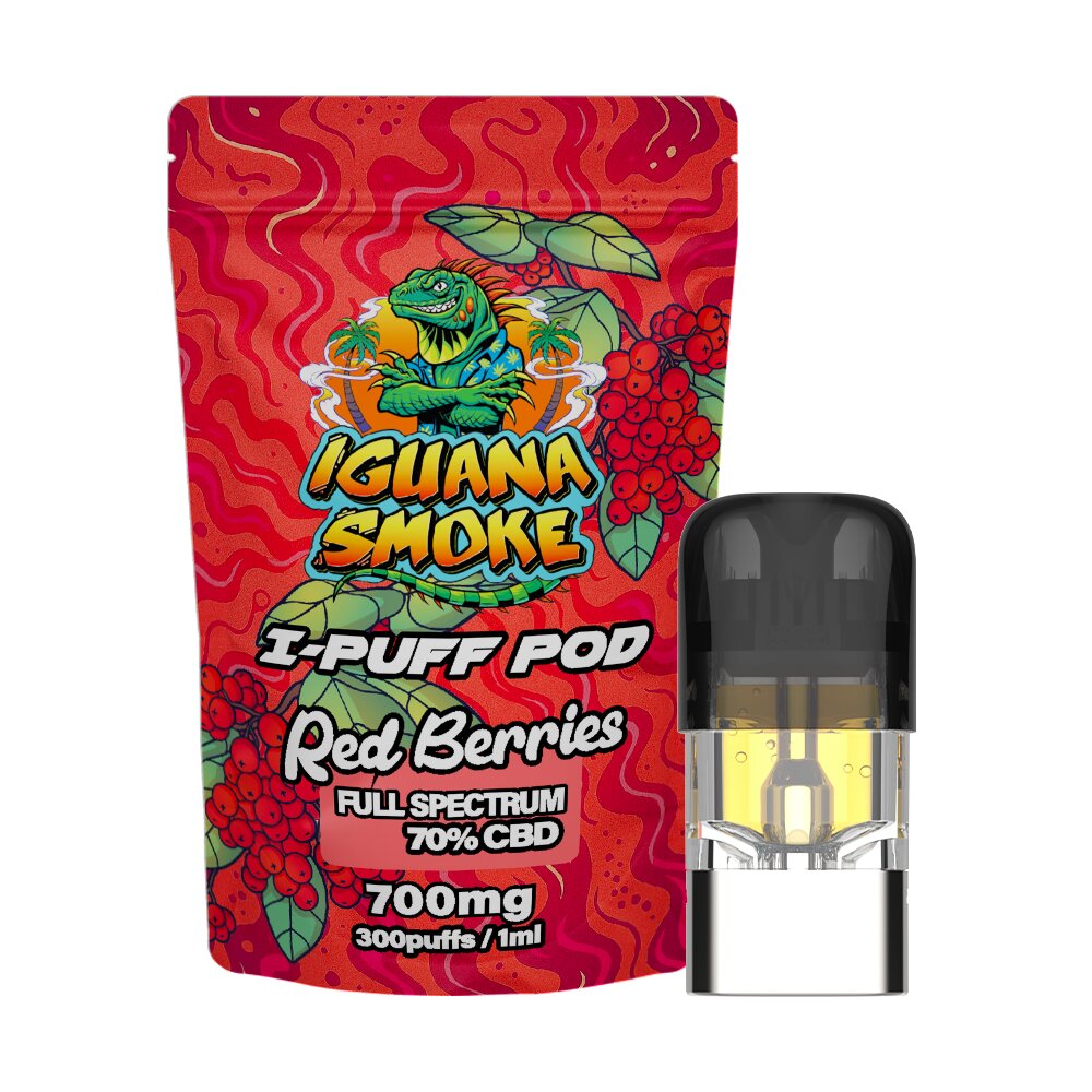 Iguana Smoke CBD I-Puff Replacement Pod