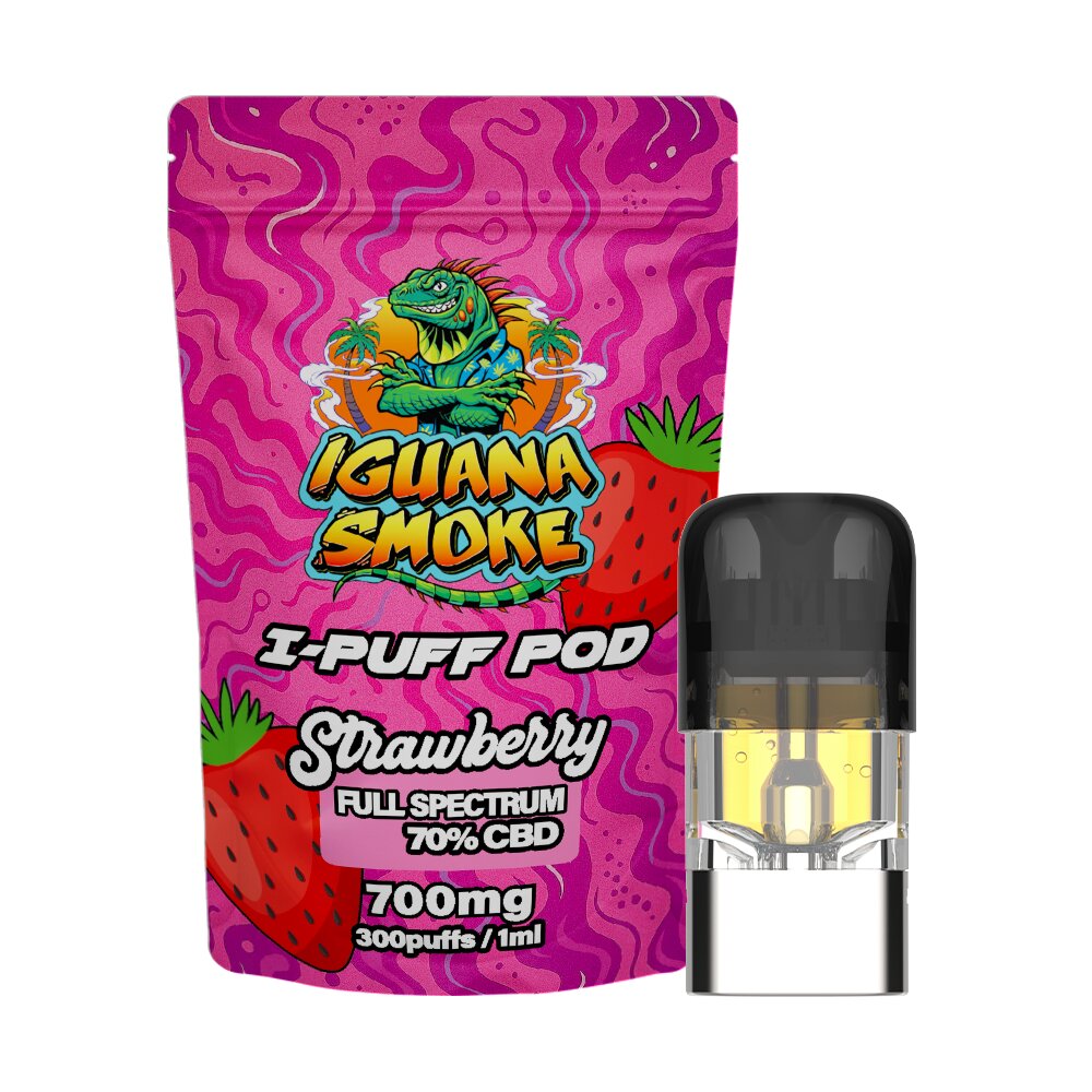 Iguana Smoke CBD I-Puff Replacement Pod