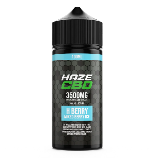 Haze CBD E-Liquid - 100ml [H Berry 3000mg]