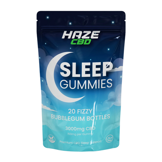 Haze CBD Night Gummy Grab Bag [Fizzy Bubblegum Bottle 1000mg]