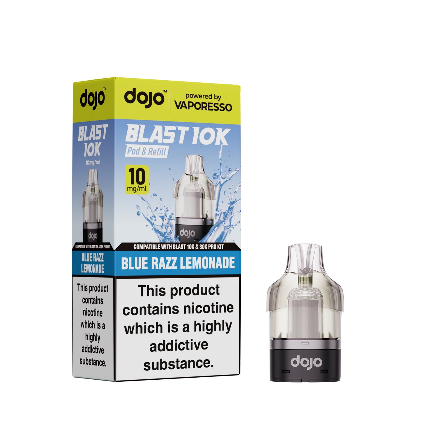 10mg DOJO BLAST 10K Prefilled Pod (Powered by Vaporesso)