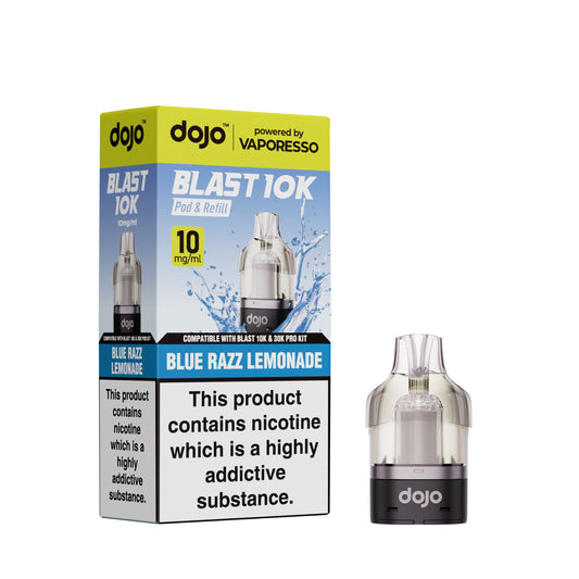 10mg DOJO BLAST 10K Prefilled Pod (Powered by Vaporesso)