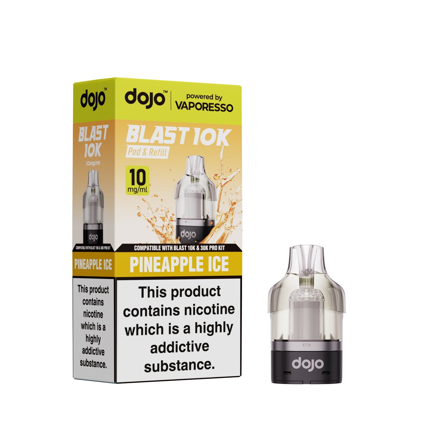 10mg DOJO BLAST 10K Prefilled Pod (Powered by Vaporesso)