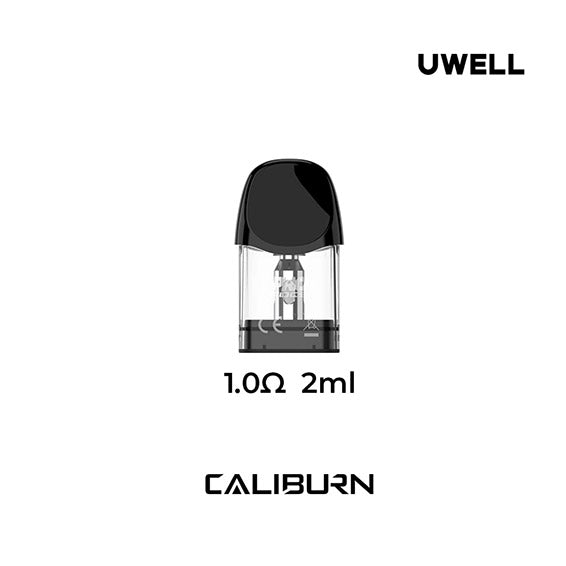 Uwell Caliburn A3 Pod - 4 Pack [1.0ohm]-0