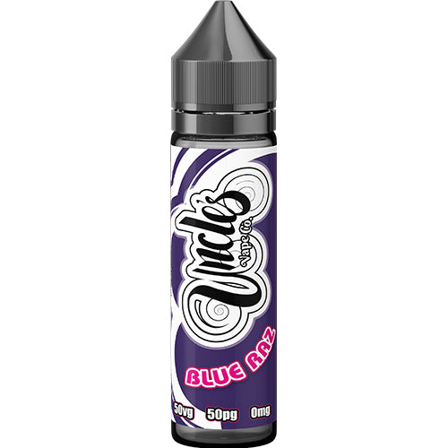 Uncles Vape Co - 50ml - Blue Raz [50/50]-0