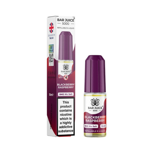 Bar Juice Blackberry Raspberry Nic Salt Eliquid