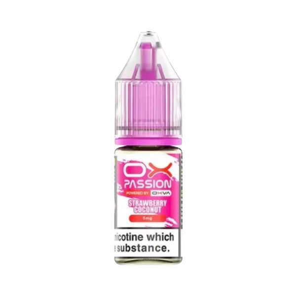 Ox Passion Nic Salt E-Liquid | Strawberry Coconut | 10ml