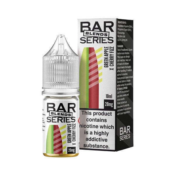 Bar Series Blends Green Apple x Cherry Fizz Nic Salt Eliquid