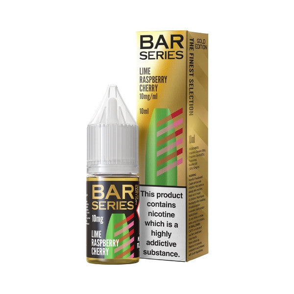 Bar Series Gold Edition Lime Raspberry Cherry Nic Salt Eliquid