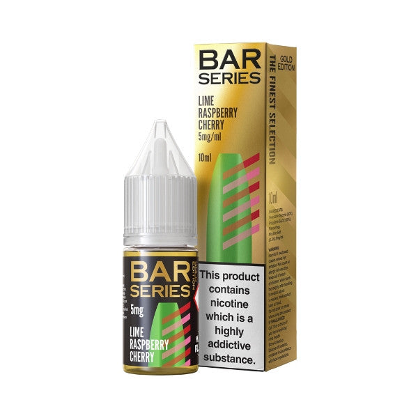 Bar Series Gold Edition Lime Raspberry Cherry Nic Salt Eliquid