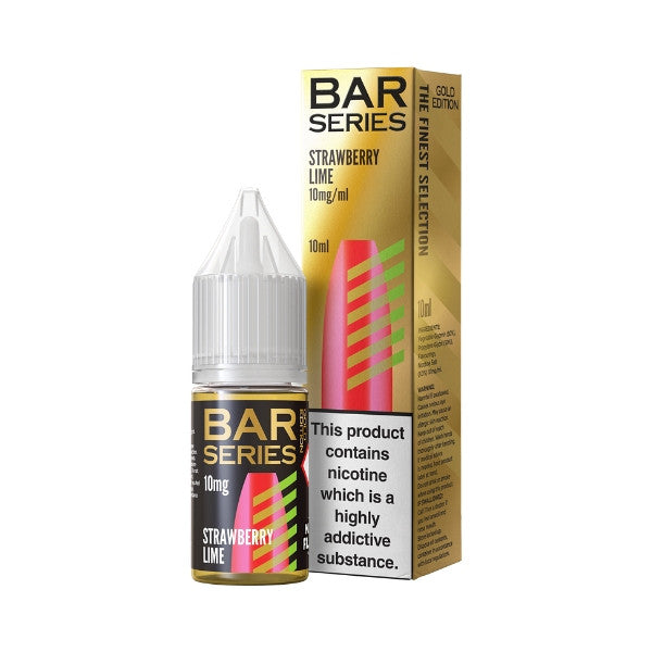 Bar Series Gold Edition Strawberry Lime Nic Salt Eliquid