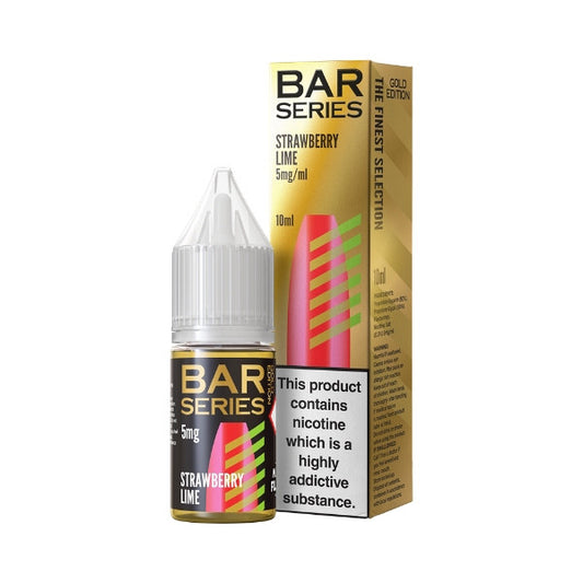 Bar Series Gold Edition - Nic Salt - Strawberry Lime [5MG]