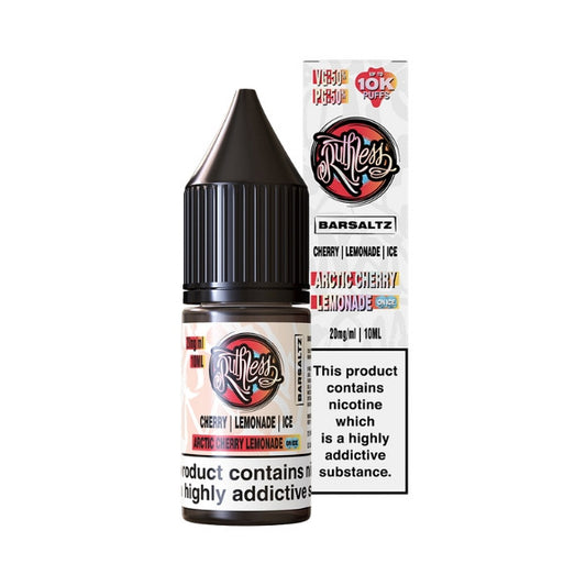 Ruthless Bar Saltz - Nic Salt - Arctic Cherry Lemonade On Ice [10MG]