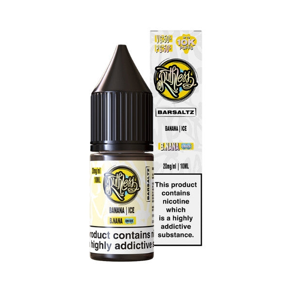 Ruthless Bar Saltz B.Nana On Ice Nic Salt Eliquid