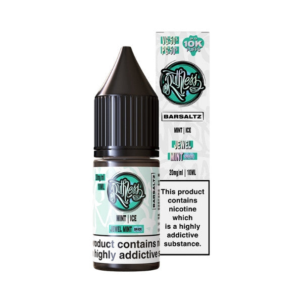 Ruthless Bar Saltz Jewel Mint On Ice Nic Salt Eliquid