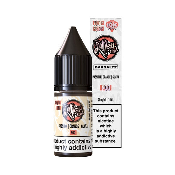 Ruthless Bar Saltz POG Nic Salt Eliquid