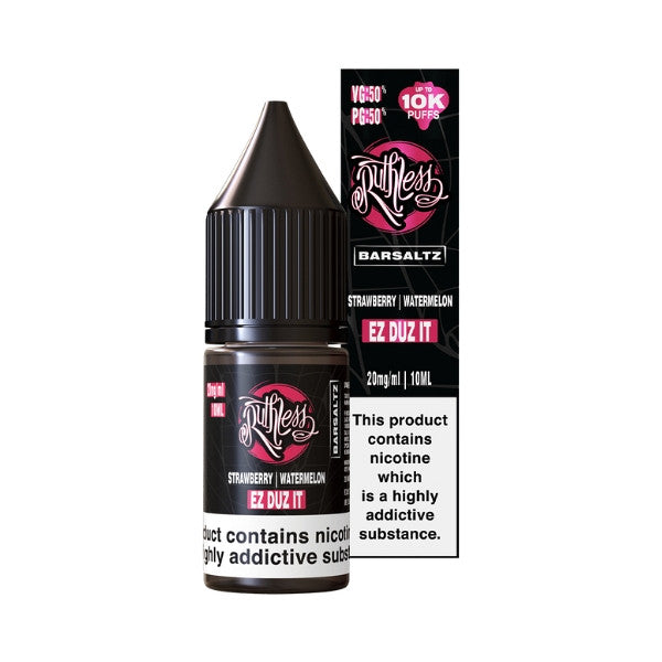Ruthless Classic Bar Saltz - Nic Salt - Ez Duz It [10MG]