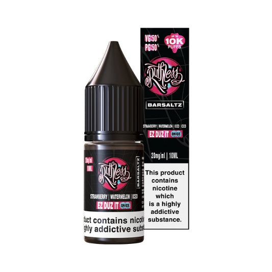 Ruthless Classic Bar Saltz Ez Duz It On Ice Nic Salt Eliquid