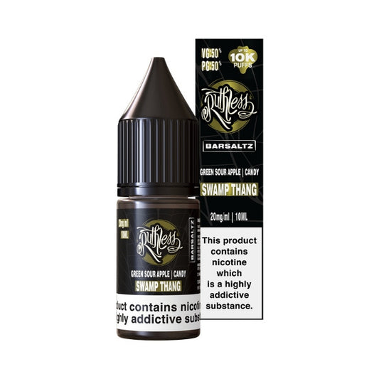 Ruthless Classic Bar Saltz Swamp Thang Nic Salt Eliquid