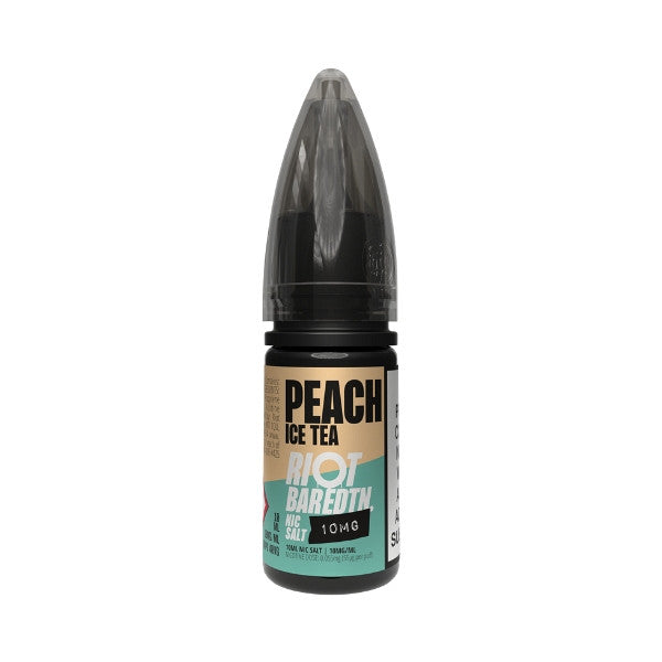 Riot - Nic Salt - Bar Edtn - Peach Ice Tea [5MG]