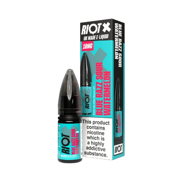 Riot - Nic Salt - X - Blue Razz Sour Watermelon [5MG]