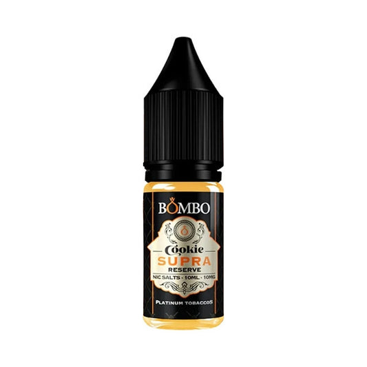 Bombo Platinum Tobaccos Cookie Supra Reserve Nic Salt Eliquid
