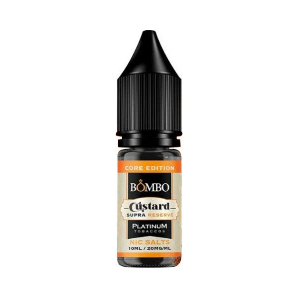 Bombo Platinum Tobaccos - Nic Salt - Custard Supra Reserve [5MG]