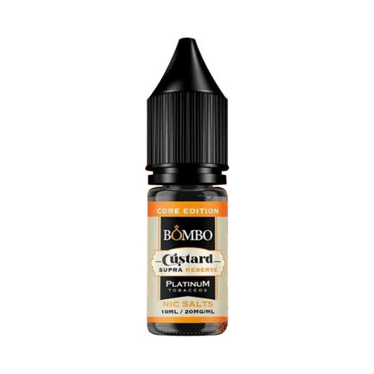 Bombo Platinum Tobaccos - Nic Salt - Custard Supra Reserve [5MG]