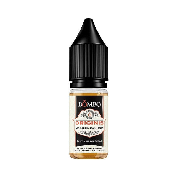 Bombo Platinum Tobaccos Originis Nic Salt Eliquid