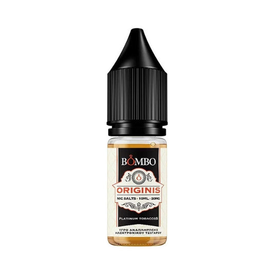 Bombo Platinum Tobaccos Originis Nic Salt Eliquid