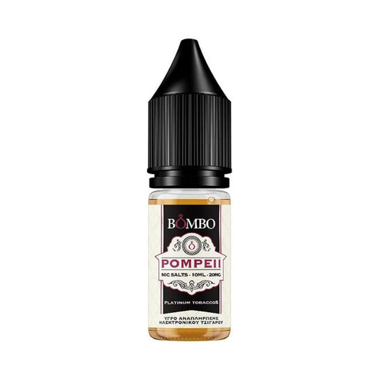 Bombo Platinum Tobaccos Pompeii  Nic Salt Eliquid